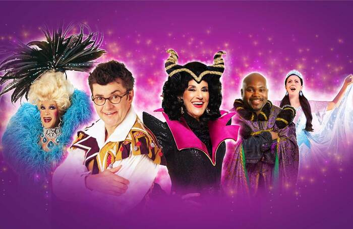 The cast of Sleeping Beauty at Southampton's Mayflower