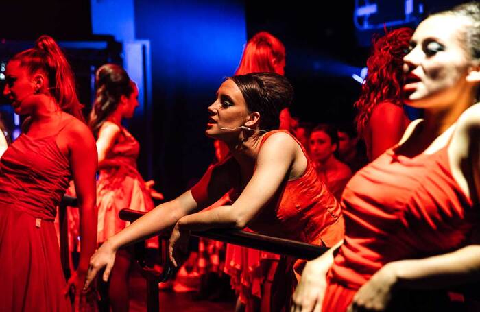 Diploma students at Italia Conti in performance. Photo: Greg Goodale