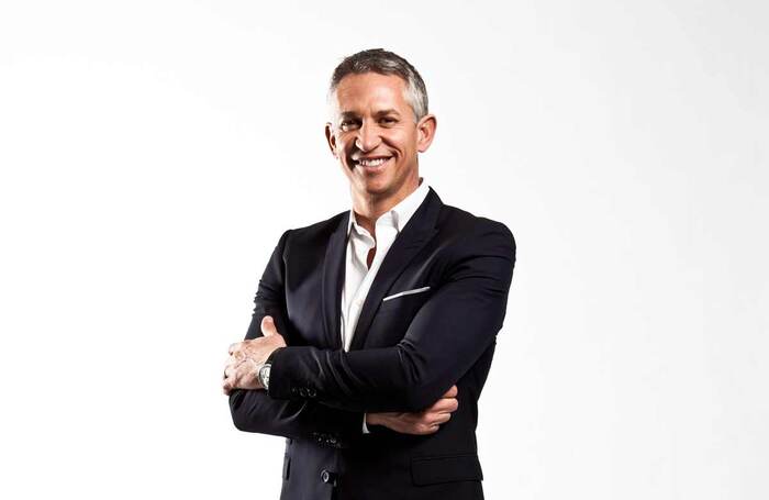 Gary Lineker, presenter of BBC One's Match of the Day. Photo: Andrew Hayes-Watkins/BBC