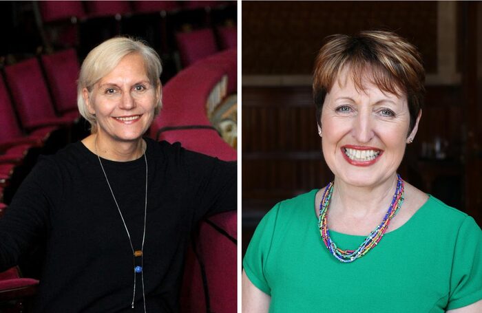 Jane Spiers, chief executive of Aberdeen Performing Arts (left), and Fiona Gibson, chief executive of Capital Theatres