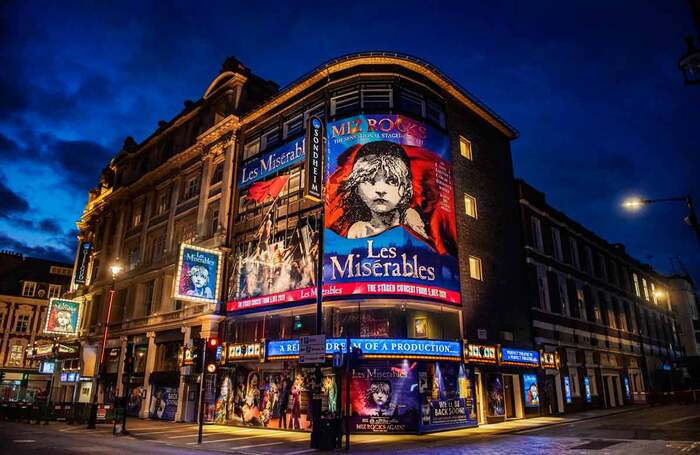 Les Misérables at the Sondheim Theatre in London, 2020. Photo: Matt Crockett