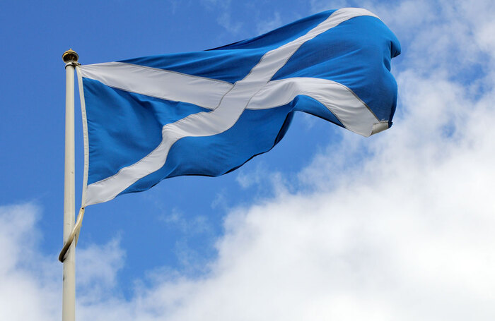 Scotland flag. Photo: Shutterstock