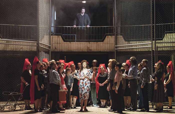 Cast of Welsh National Opera’s Carmen. Photo: Richard Hubert Smith