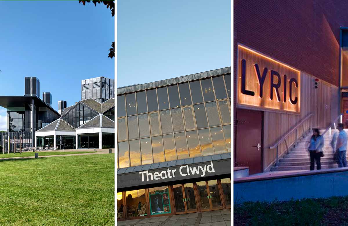 Eden Court, Theatr Clwyd and Belfast's Lyric Theatre