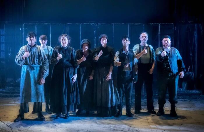 Cast of Oliver Twist. Photo: Anthony Robling
