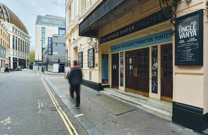 London in lockdown. What does the future hold for theatre? Photo: Alex Brenner
