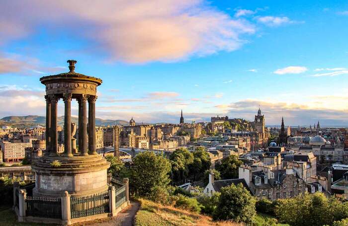 Edinburgh skyline. Photo: Shutterstock