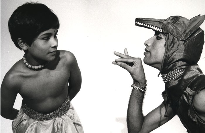 Young Akram Khan in Akademi’s The Adventures of Mowgli, 1984. Photo: Alan Dilly from Akademi archives