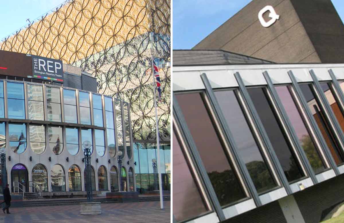 Birmingham Rep and the Queen's Theatre Hornchurch. Photo: Andy Mabbett