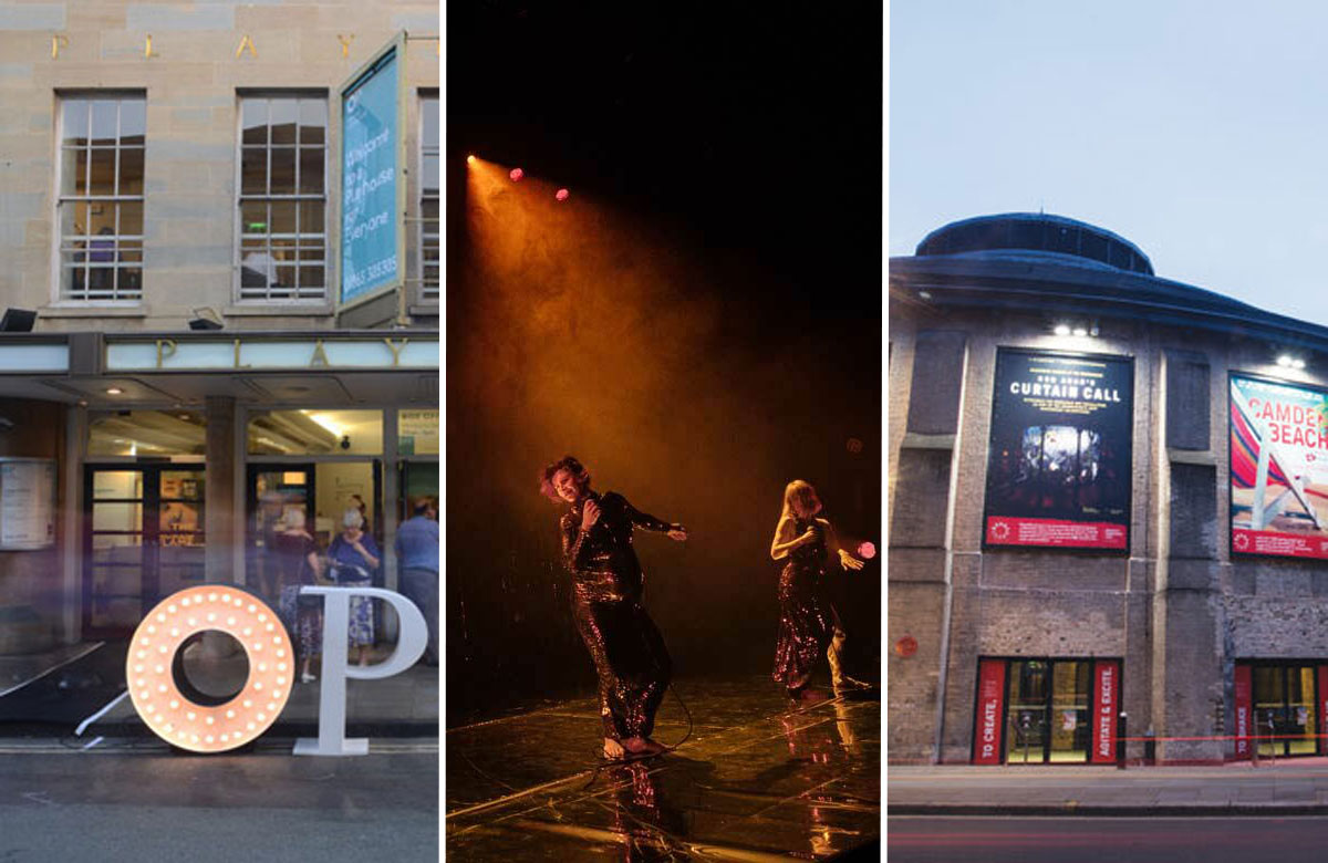 Recipients of the latest Culture Recovery Fund grants include Oxford Playhouse, RashDash (photo: Sebastian Hinds) and the Roundhouse (photo: Will Pearson)