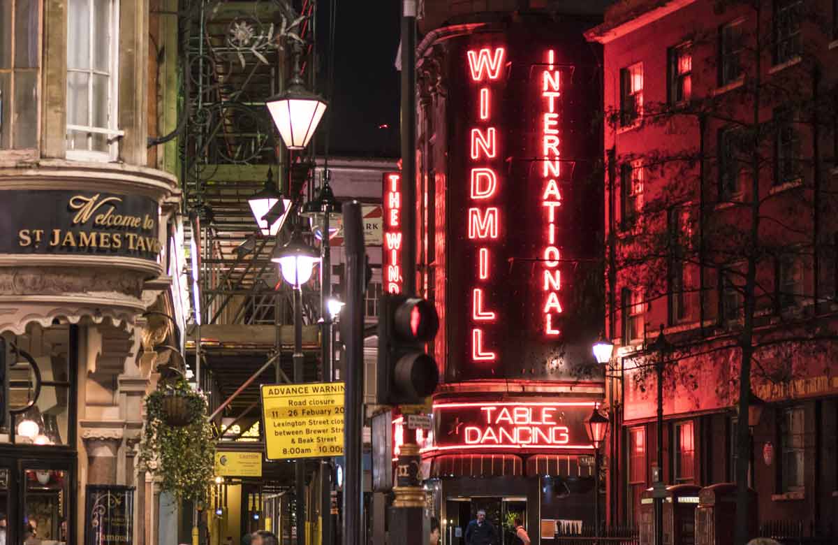 Soho's Windmill. Photo: Shutterstock