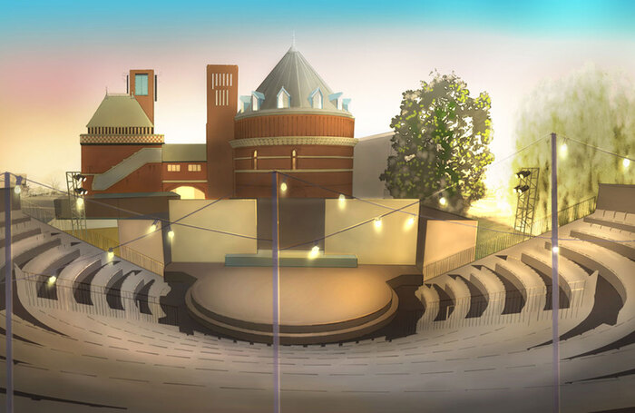 Plans for the Lydia and Manfred Gorvy Garden Theatre. Photo: RSC