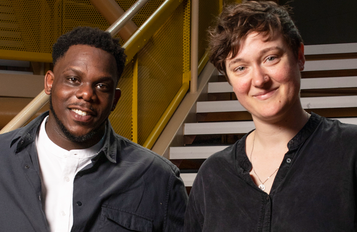 Roy Alexander Weise and Bryony Shanahan. Photo: Lee Baxter