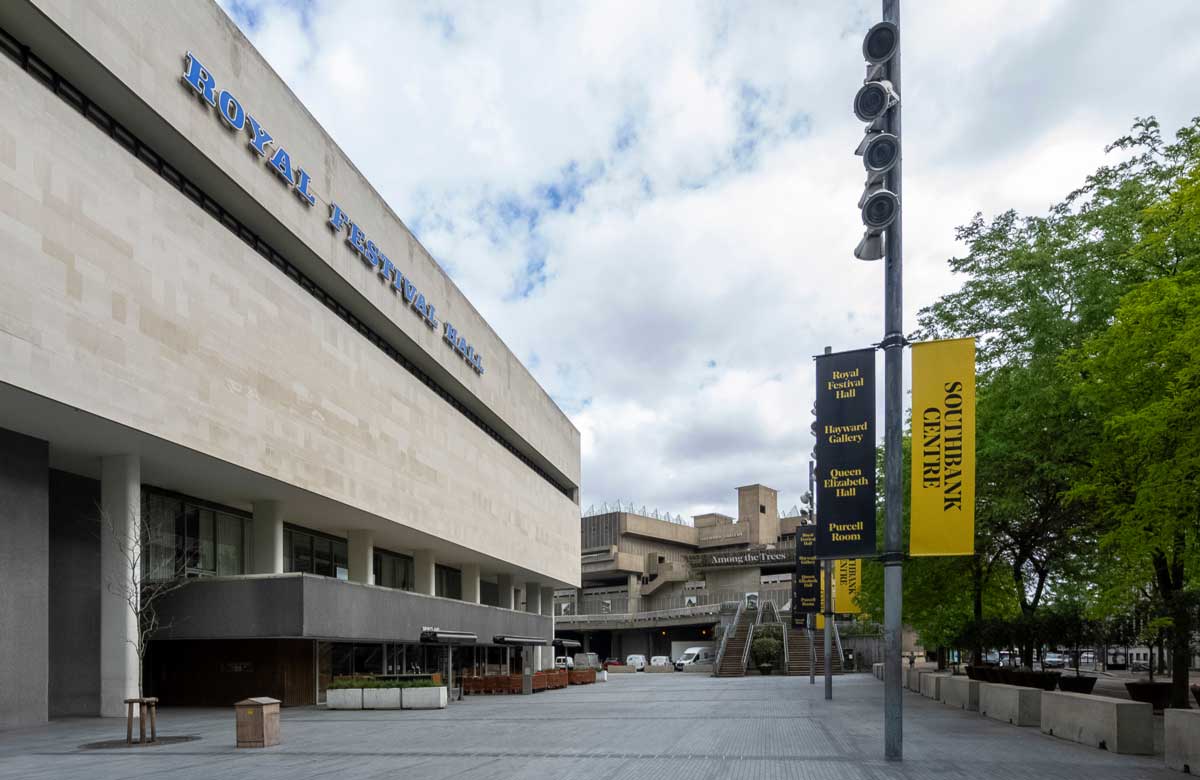 Royal Festival Hall, pictured during lockdown. Photo: Shutterstock