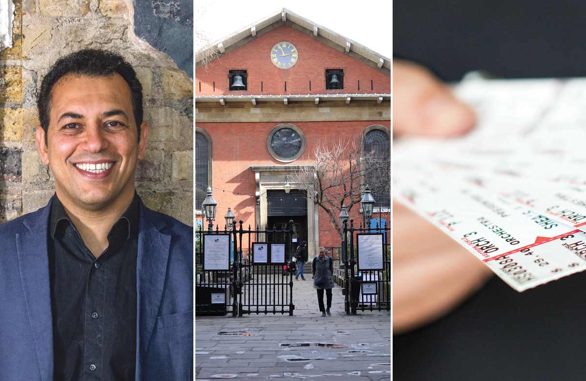 Tarek Iskander, the Actors' Church in Covent Garden and booking fees – this week in Your Views