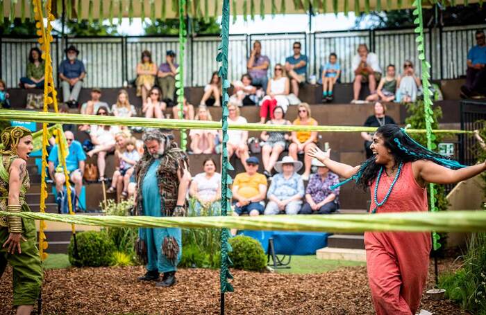 Scene from The Jungle Book at Grosvenor Park Open Air Theatre. Photo: Ant Clausen