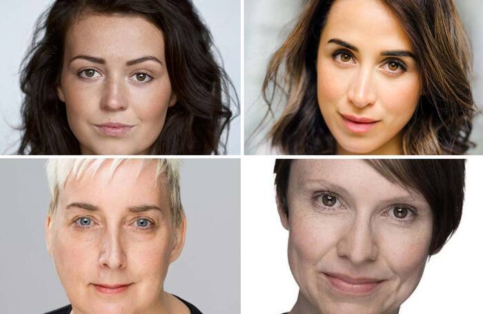 Clockwise from top: Anna Russell-Martin, Nalini Chetty, Rosalind Sydney and Wendy Seager, the cast of audio play The Mother Load