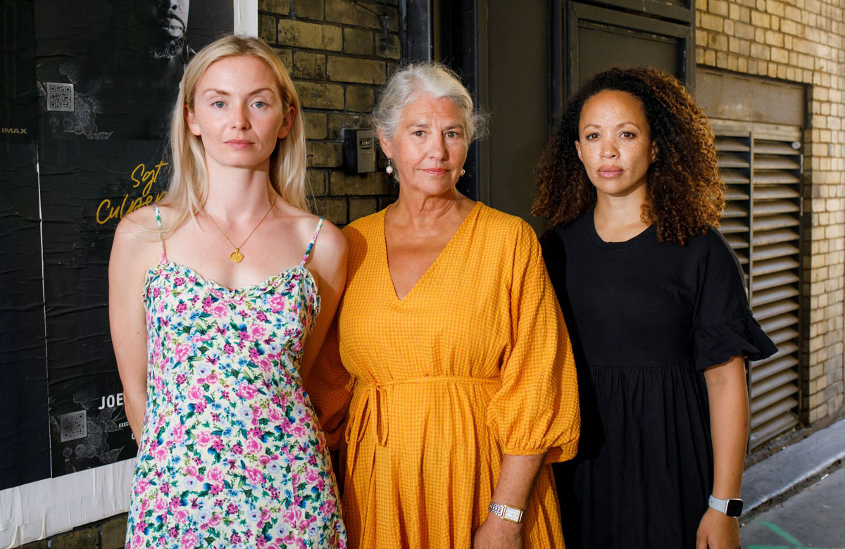 Sophie Melville, Denise Black and Cat Simmons will star in Mum. Photo: Jeremy Freedman