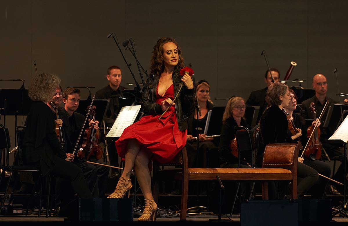 Brenda Rae in Ariadne auf Naxos at the Edinburgh International Festival. Photo: Matt Beech