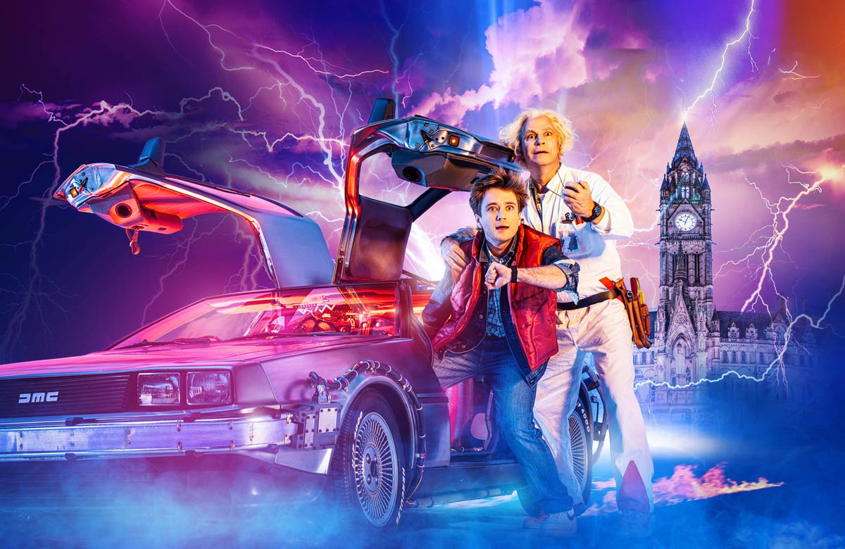 How Tim Hatley Made Back to the Future's DeLorean Drive 88 Miles Per Hour On  Stage