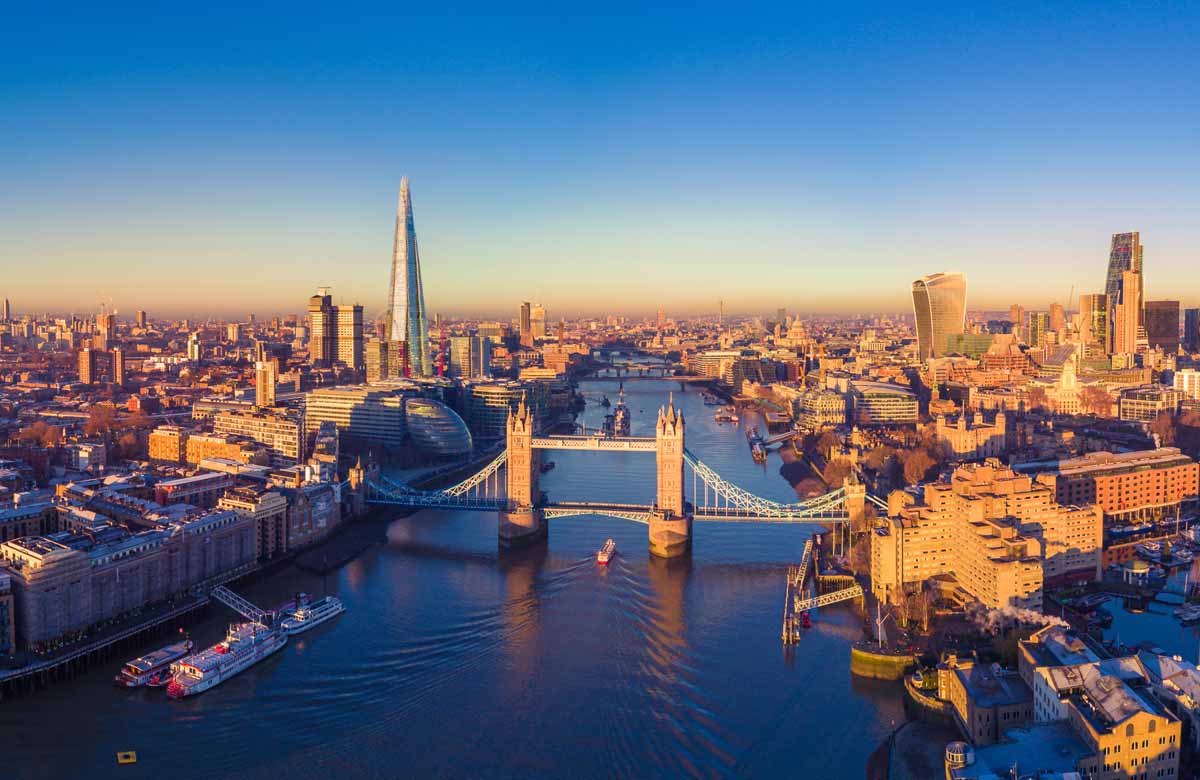 London skyline. Photo: Shutterstock