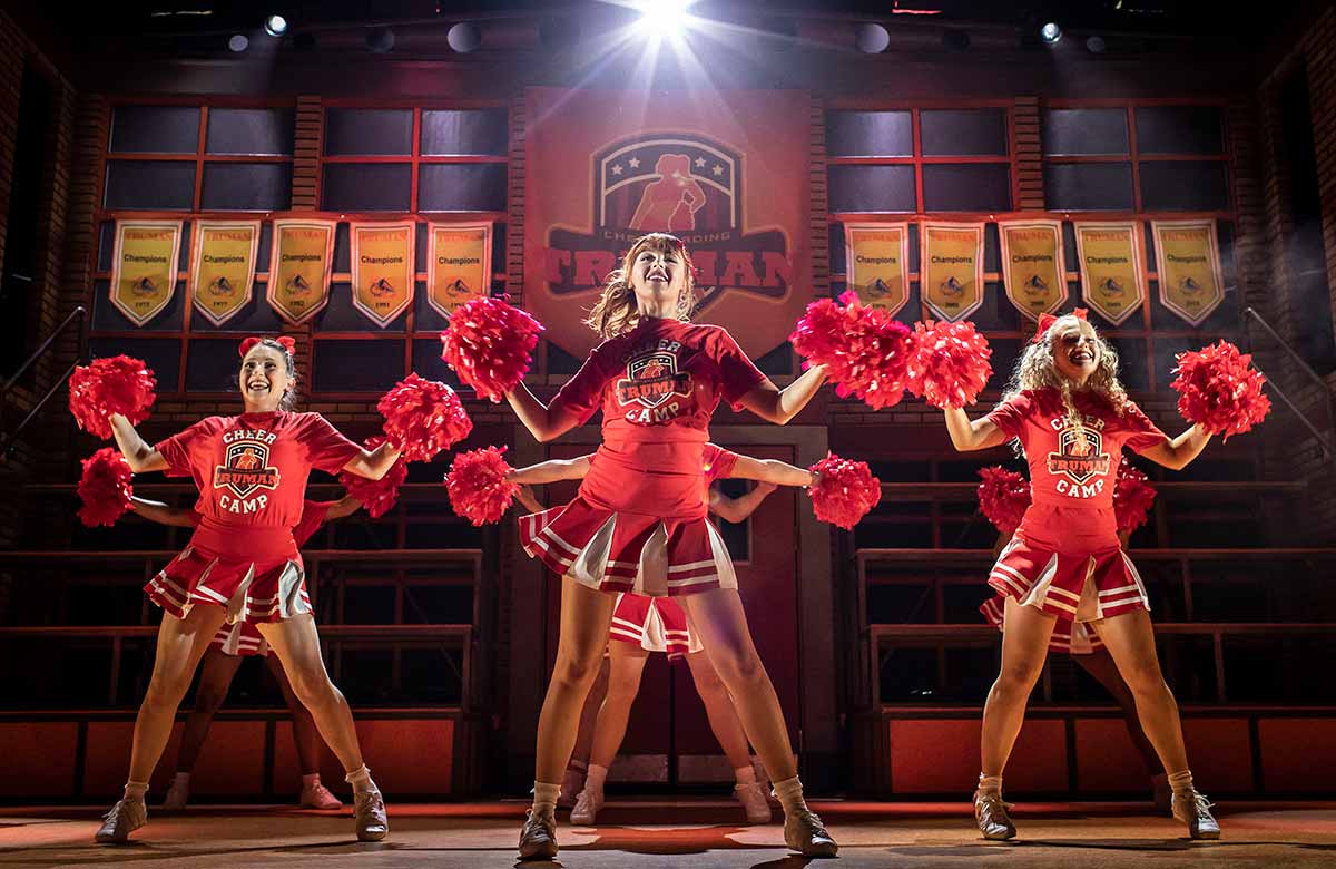 The company of Bring It On the Musical at Queen Elizabeth Hall, London. Photo: Helen Maybanks