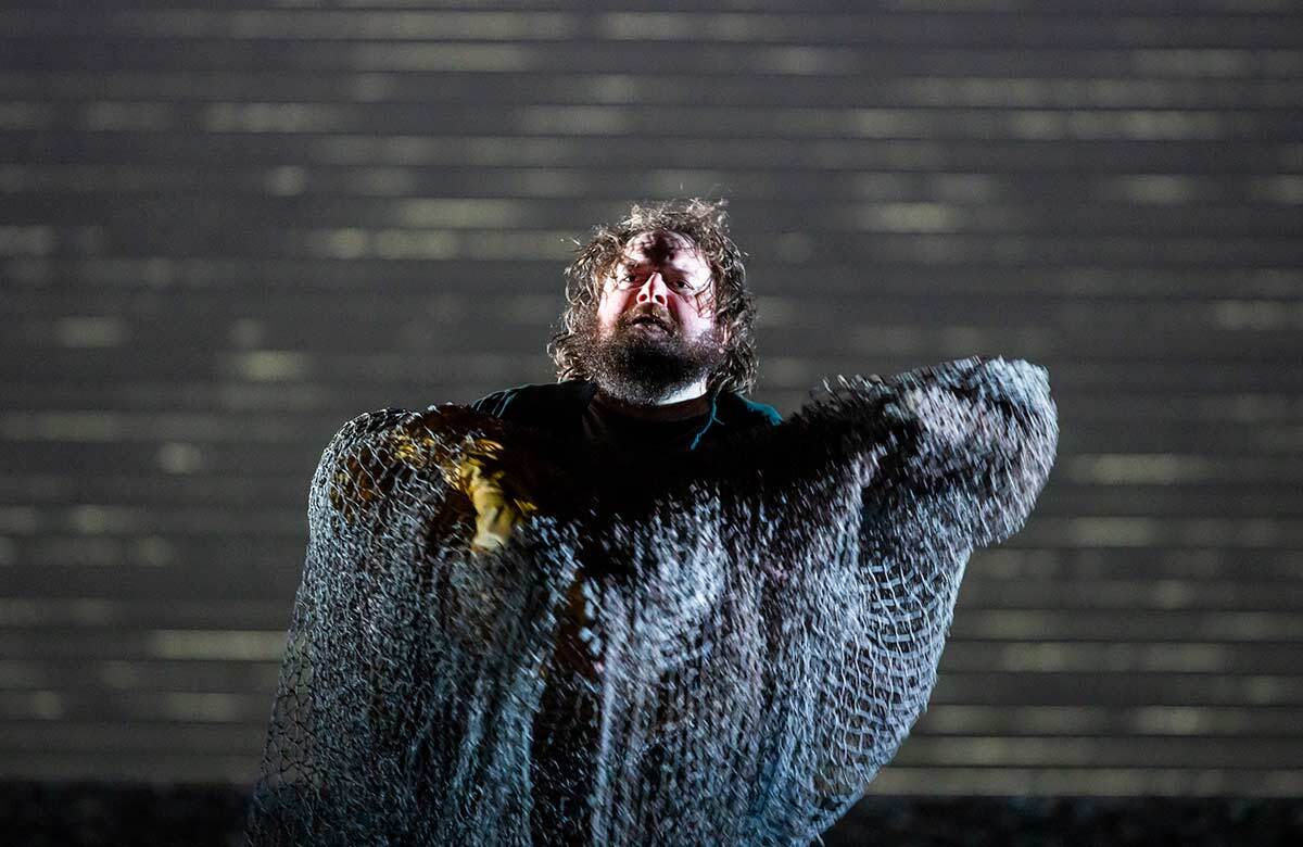 Allan Clayton in Peter Grimes at the Royal Opera House, London. Photo: Tristram Kenton