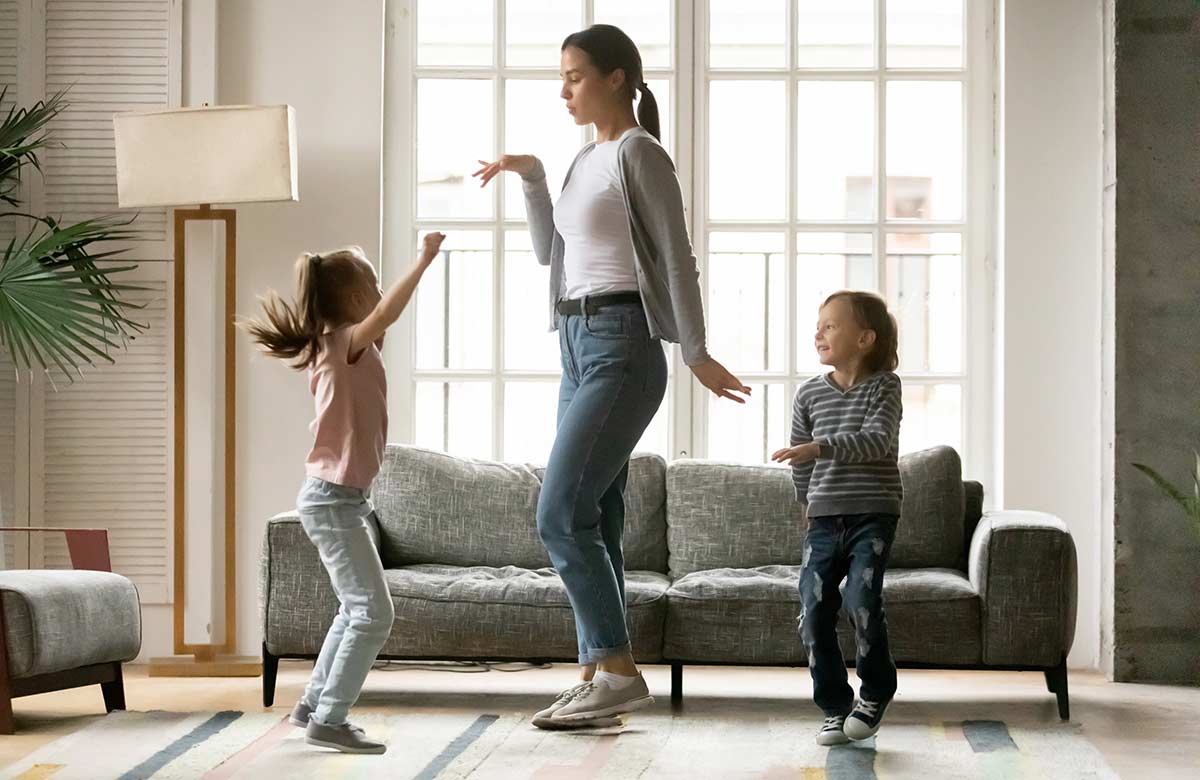 Daily Dancing is an online project set up by Emma Jayne Park in lockdown to encourage people to spend 10 minutes a day dancing together. Photo: Shutterstock