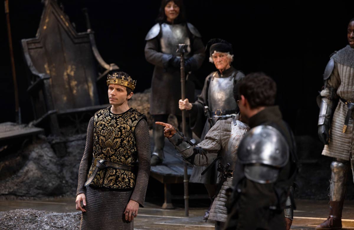 Mark Quartley in Wars of the Roses at the Royal Shakespeare Theatre. Photo: Ellie Kurttz/RSC