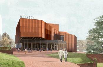 Shuttered Octagon Theatre in Somerset could remain closed until 2026