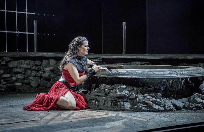 Máire Flavin in La Donna del Lago at Buxton Opera House. Photo: Genevieve Girling