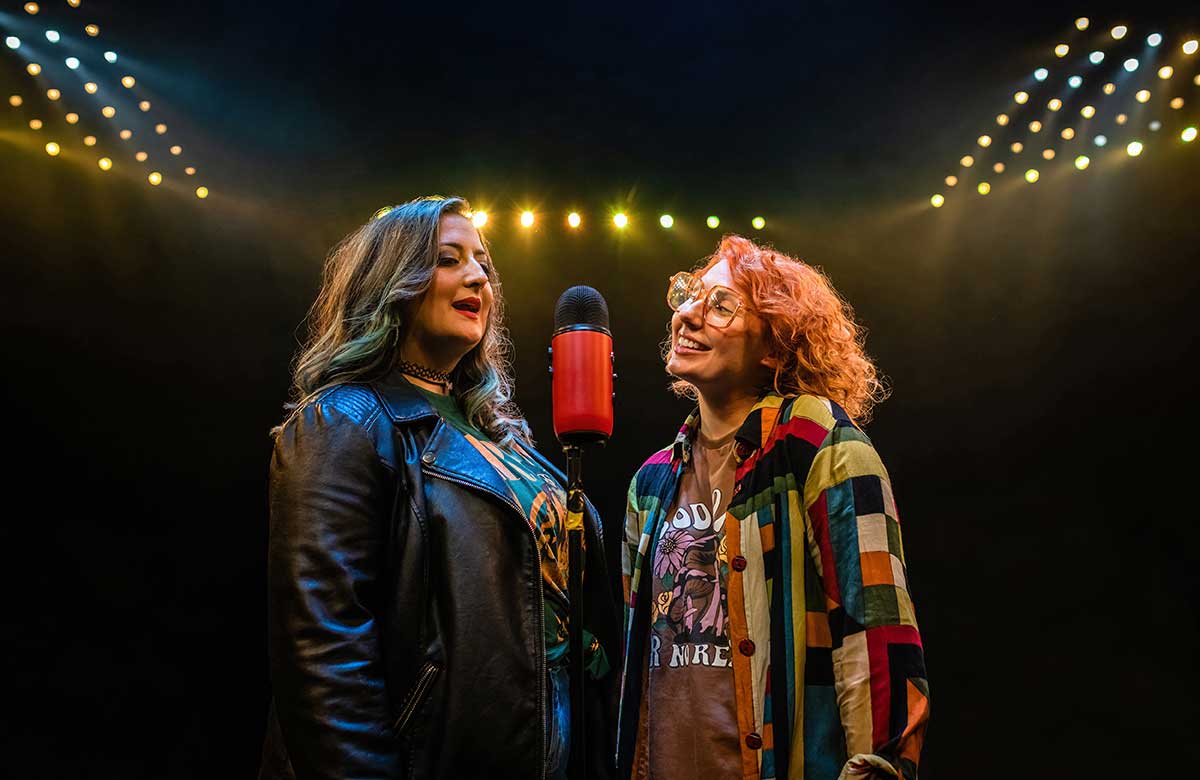 Kathy and Stella Solve a Murder! at Roundabout @ Summerhall. Photo: Mihaela Bodlovic