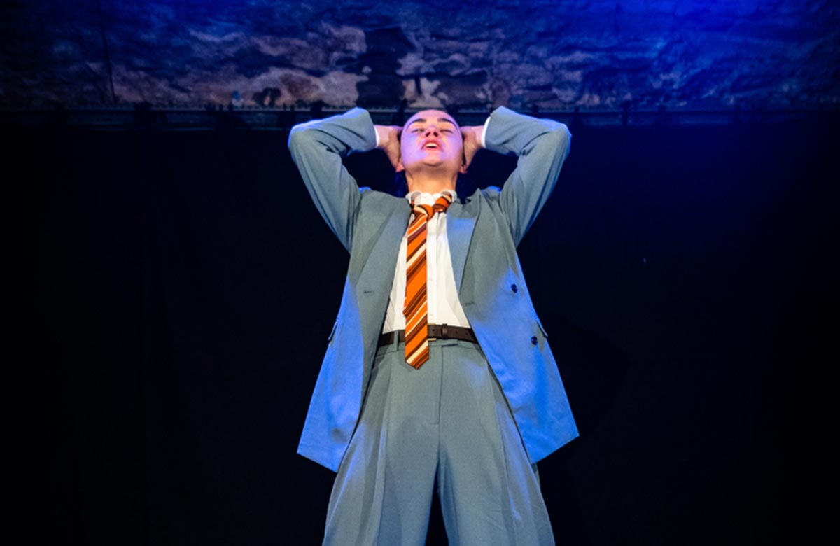 Chloe-Ann Tylor in Svengali at Pleasance Courtyard, Edinburgh. Photo: Andy Catlin