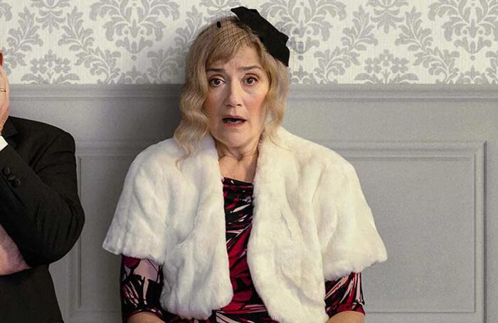 Sophie Thompson in The Clothes They Stood Up In at Nottingham Playhouse