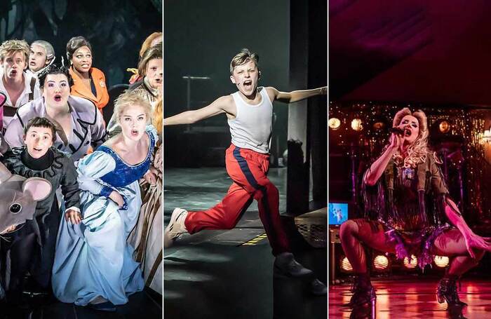 Into the Woods at Theatre Royal Bath, Billy Elliot at Leicester Curve, Divina de Campo in Hedwig and the Angry Inch at Leeds Playhouse, all productions among nominees of the UK Theatre Awards 2022