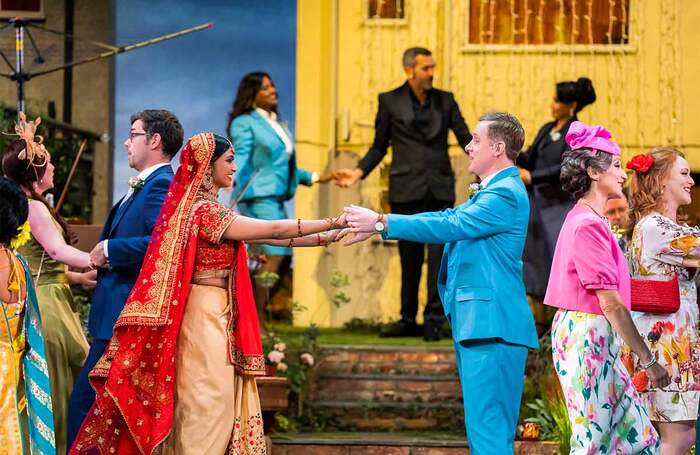 Ashnaa Sasikaran and Nicholas Watts in Orpheus at Leeds Grand Theatre. Photo: Tristram Kenton