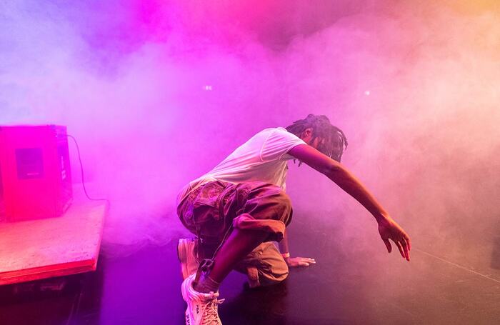 Marguerite Hemmings in ShebeenDUB at Bernie Grant Arts Centre, London. Photo: Foteini Christofilopoulou