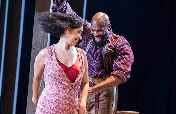 Nicole Cabell and Eric Greene in ENO’s Porgy and Bess at the London Coliseum (2018). Photo: Tristram Kenton