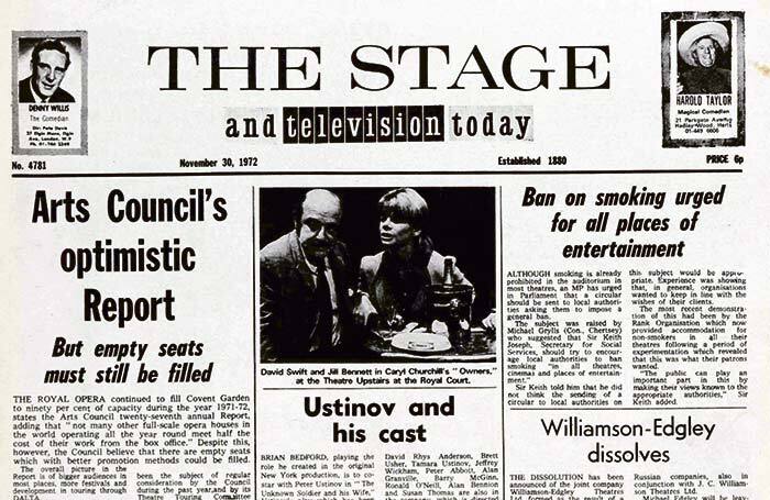 Audience appetite for large-scale opera – 50 years ago in The Stage
