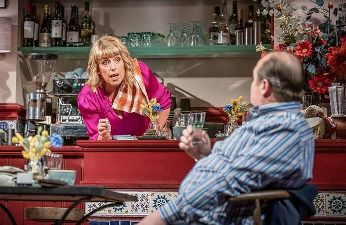 Fay Ripley and Gavin Spokes in Kerry Jackson at the National Theatre, London. Photo: Marc Brenner