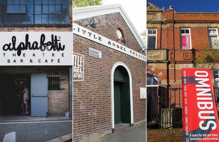 Alphabetti Theatre, Newcastle, Little Angel Theatre, London and Omnibus Theatre, London