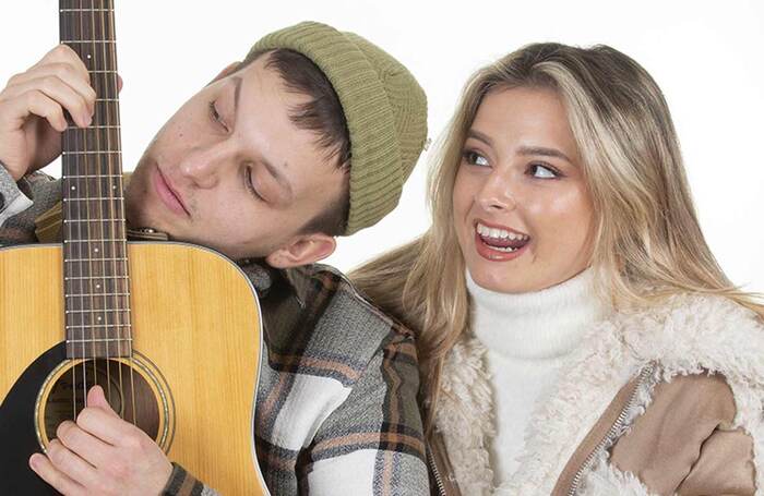 Luke Hammond and Caitlyn Barber in Wishes on the Wind at Live Theatre, Newcastle