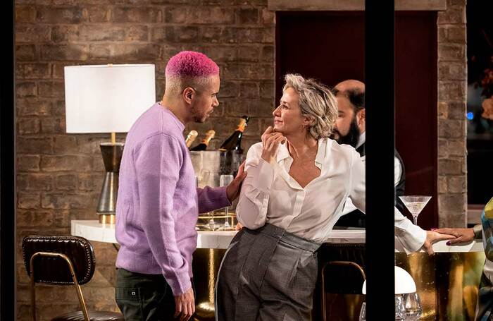John Macmillan and Janet McTeer in Phaedra at the National Theatre, London. Photo: Johan Persson