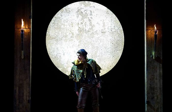 Katie Coventry in Lucrezia Borgia, by English Touring Opera, at Hackney Empire, London. Photo: Richard Hubert Smith