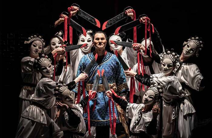 Yonghoon Lee (centre) in Turandot at Royal Opera House, Covent Garden, London. Photo: Marc Brenner