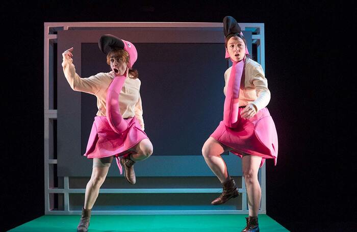Patricia Rodríguez and Mercè Ribot in Nothing Happens (Twice) at Jacksons Lane, London. Photo: Pau Ros