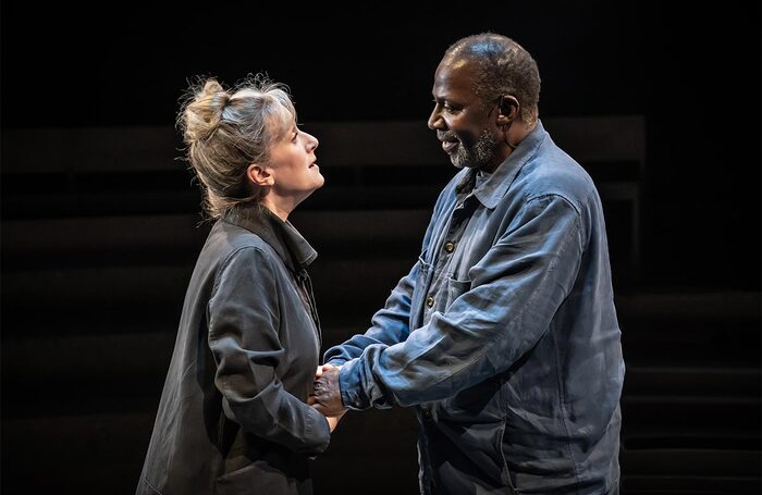 Jenna Russell and Cyril Nri in Further Than the Furthest Thing at Young Vic, London. Photo: Marc Brenner