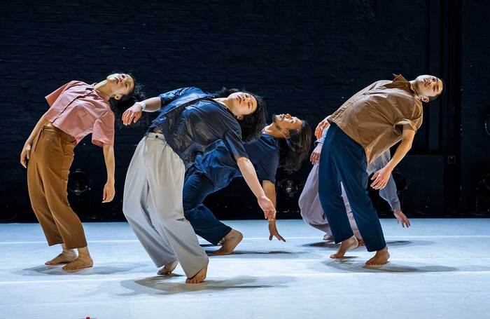 Korea National Contemporary Dance Company in its double bill Mechanism/Everything Falls Dramatic at The Place, London. Photo: Tristram Kenton
