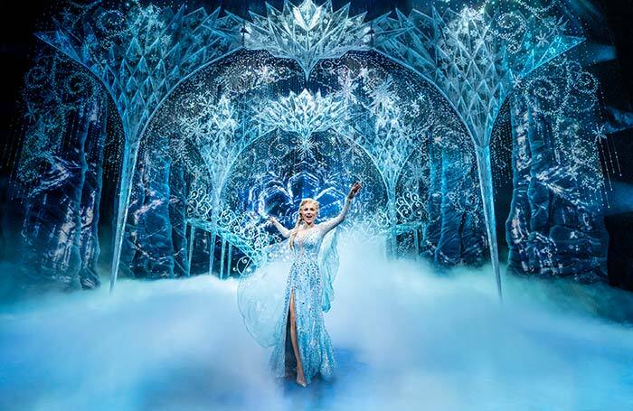 Samantha Barks in Frozen. Photo: Johan Persson for Disney