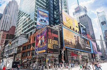 Broadway takings steady year-on-year but still down on pre-Covid levels